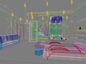spa room 010 3D 模型