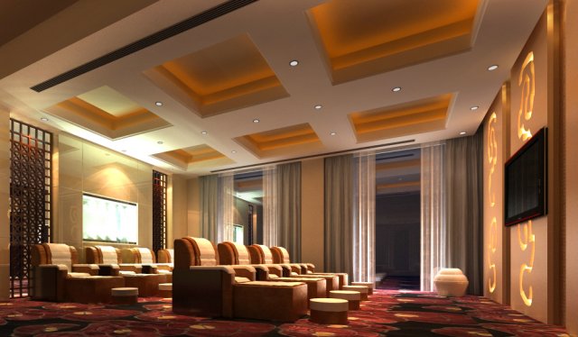 spa room 016 3D 模型 .c4d .max .obj .3ds .fbx .stl .blend
