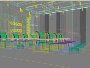 spa room 016 3D 模型