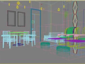 spa room 014 3D Model