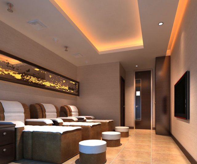 spa room 021 Modèle 3D .c4d .max .obj .3ds .fbx .stl .blend 
