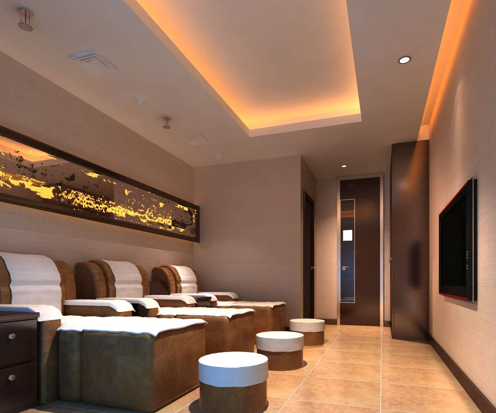 spa room 021 3D Model .c4d .max .obj .3ds .fbx .stl .blend 