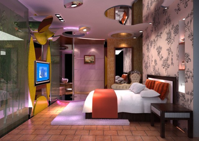 spa room 009 Model 3D .c4d .max .obj .3ds .fbx .stl .blend 