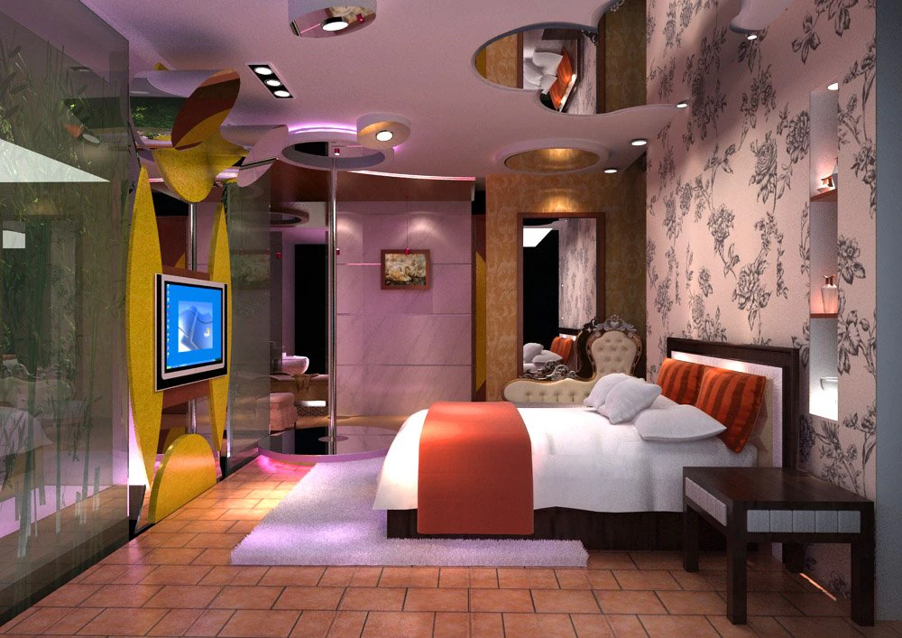 spa room 009 3D Model .c4d .max .obj .3ds .fbx .stl .blend 