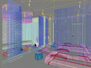 spa room 005 Modèle 3D