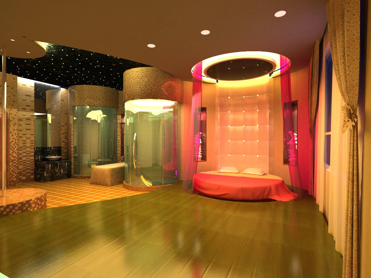 spa room 002 3D Model .c4d .max .obj .3ds .fbx .stl .blend 