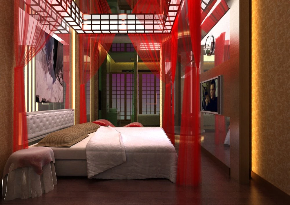spa room 007 3D Model .c4d .max .obj .3ds .fbx .stl .blend 