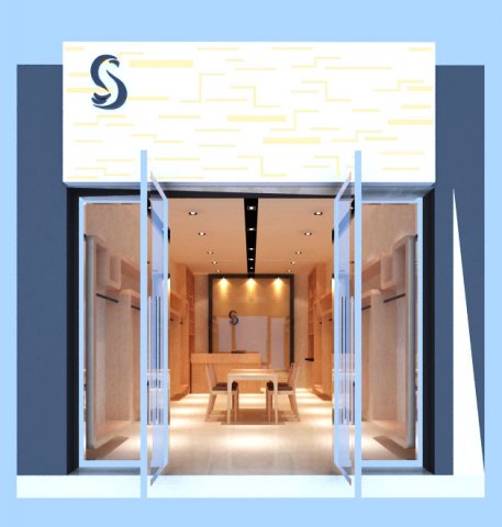 store 011 3D-Modell .c4d .max .obj .3ds .fbx .stl .blend 