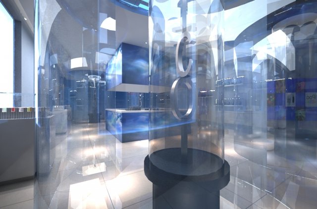 store 021 3D-Modell .c4d .max .obj .3ds .fbx .stl .blend 