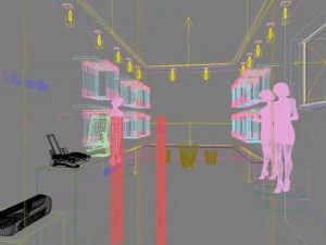 store 022 3D Model
