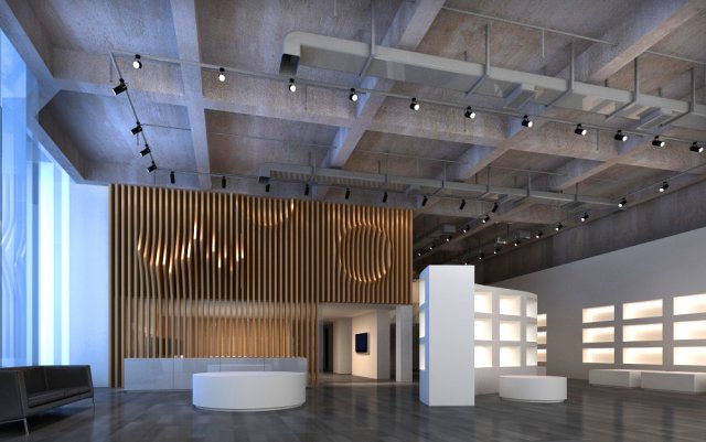 store 026 3D Model .c4d .max .obj .3ds .fbx .stl .blend 