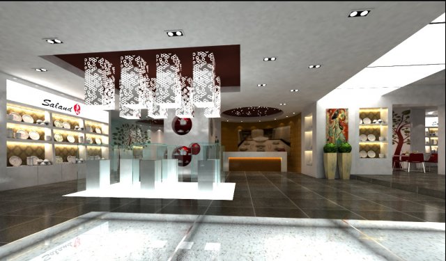 store 016 3Dモデル .c4d .max .obj .3ds .fbx .stl .blend 