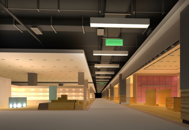 store 024 3D Model .c4d .max .obj .3ds .fbx .stl .blend