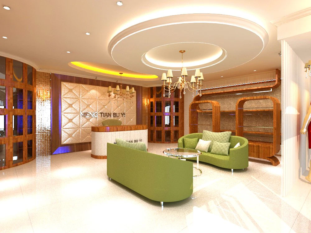 store 006 3D Model .c4d .max .obj .3ds .fbx .stl .blend 