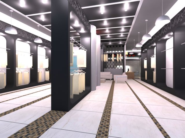 store 007 Modèle 3D .c4d .max .obj .3ds .fbx .stl .blend 