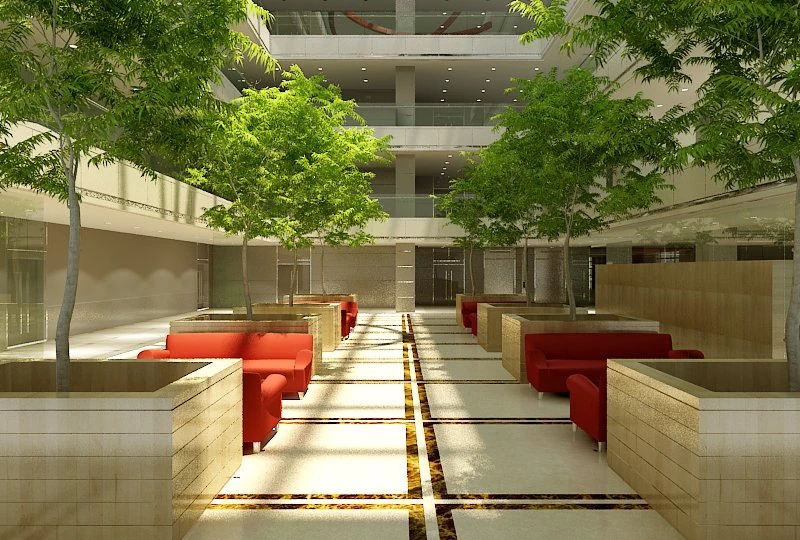 lobby01 3D Model .c4d .max .obj .3ds .fbx .stl .blend 