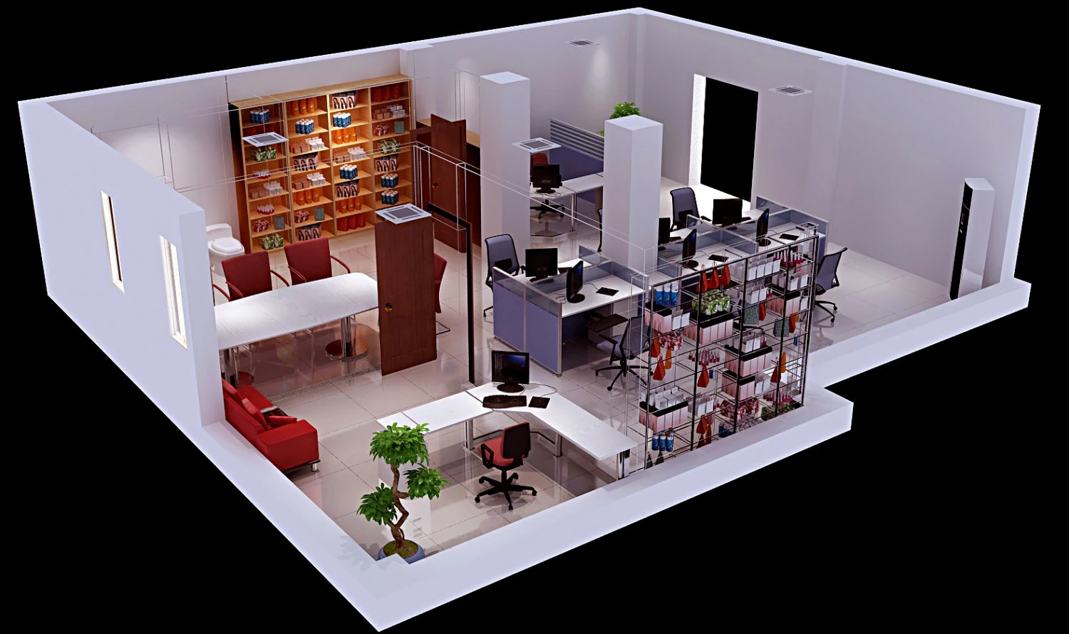 office16 3D Model .c4d .max .obj .3ds .fbx .stl .blend
