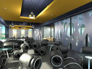 gym 01 3D Model
