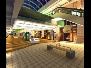 espacio urbano 05 Modelo 3D