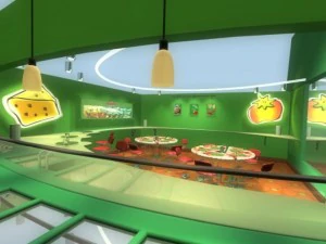 pizza store 3D Model
