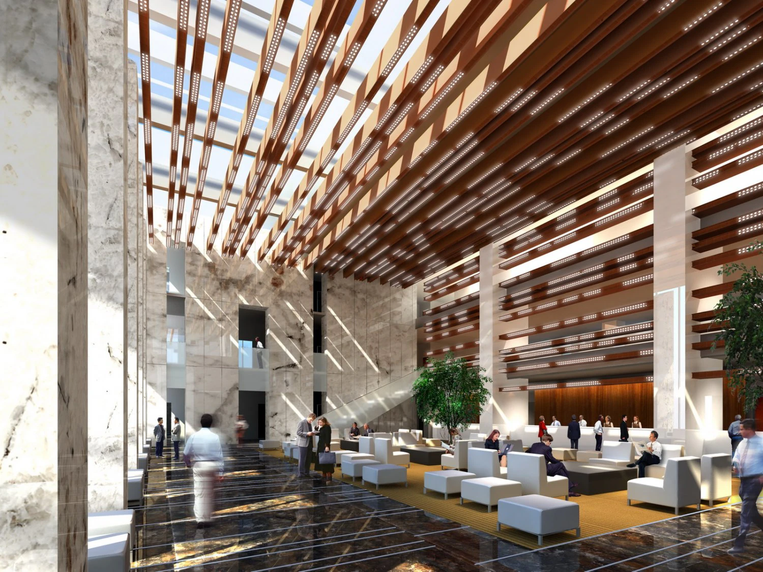 lobby22 3D Model .c4d .max .obj .3ds .fbx .stl .blend 