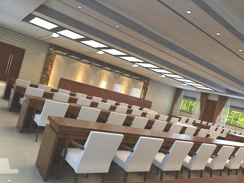 conference room 03 3D Model .c4d .max .obj .3ds .fbx .stl .blend 