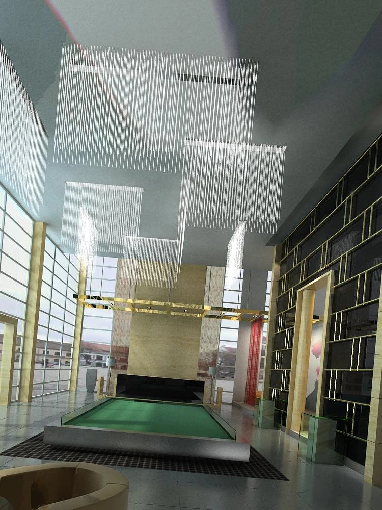 lobby18 3D Model .c4d .max .obj .3ds .fbx .stl .blend 