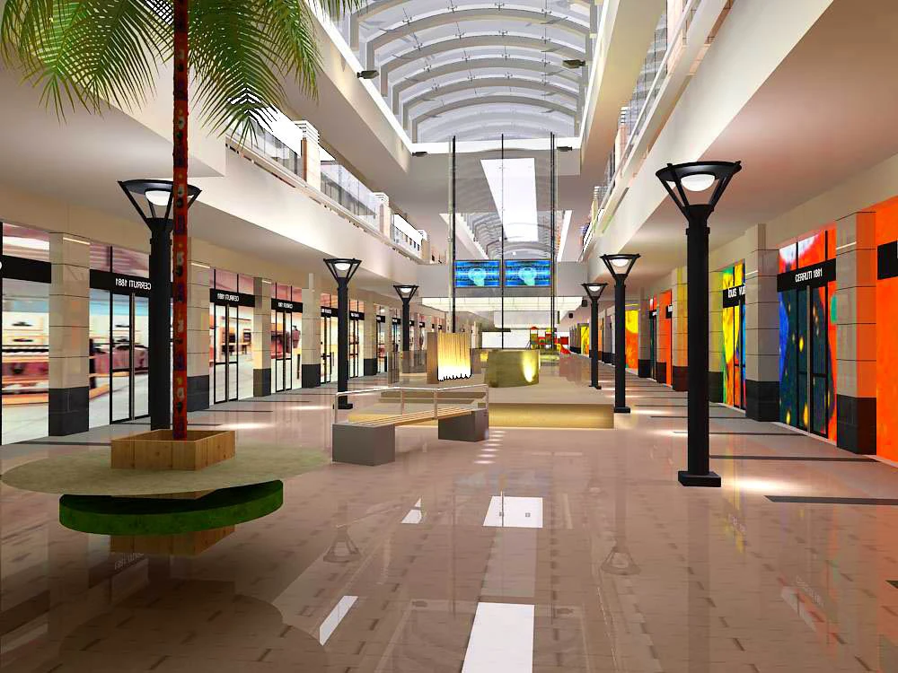 urban space 06 3D Model .c4d .max .obj .3ds .fbx .stl .blend 