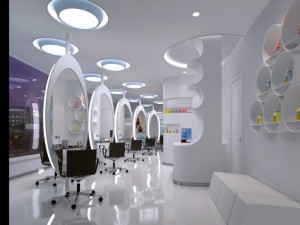 hairdressing room Modelo 3D