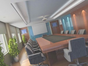 conference room 01 Model 3D