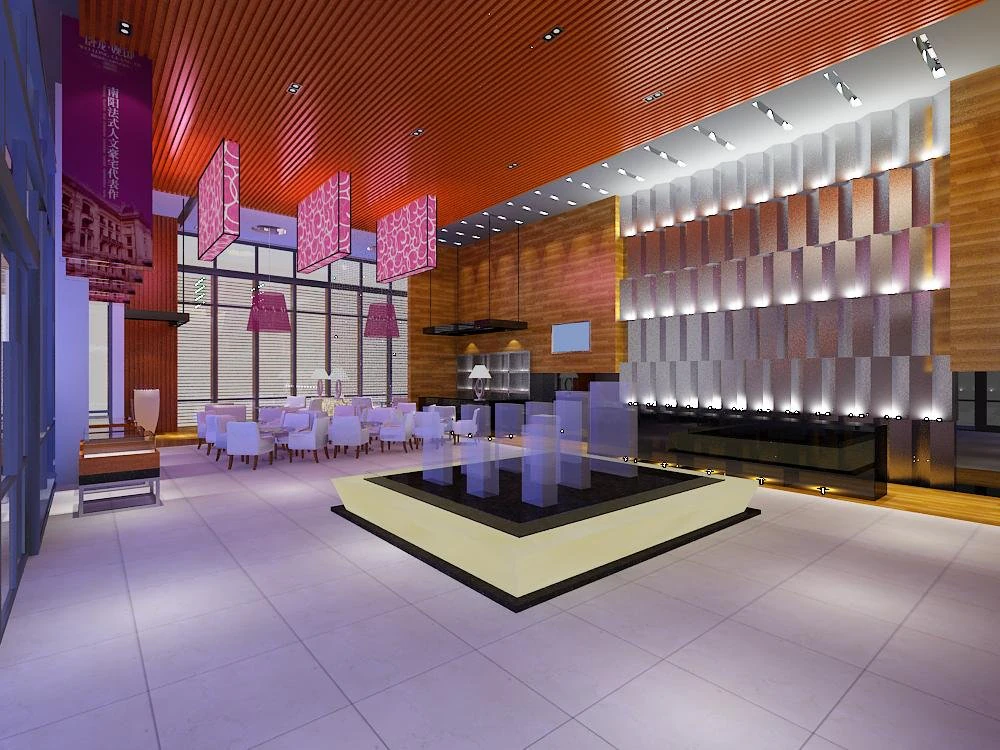 lobby21 3D Model .c4d .max .obj .3ds .fbx .stl .blend