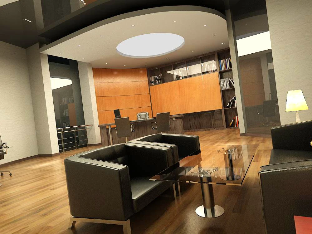 office 05 3D Model .c4d .max .obj .3ds .fbx .stl .blend