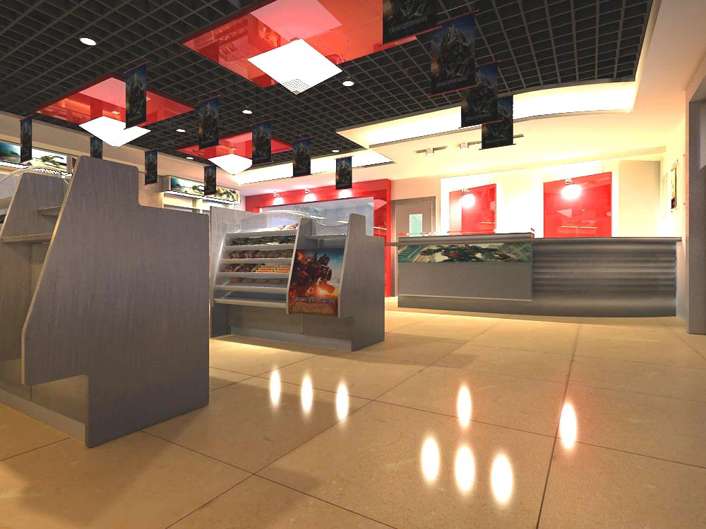 store 7 3D Model .c4d .max .obj .3ds .fbx .stl .blend 