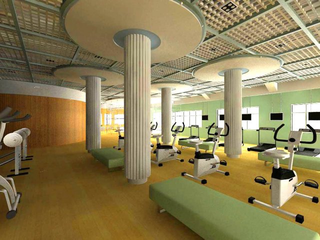 gym 09 3D मॉडल .c4d .max .obj .3ds .fbx .stl .blend 