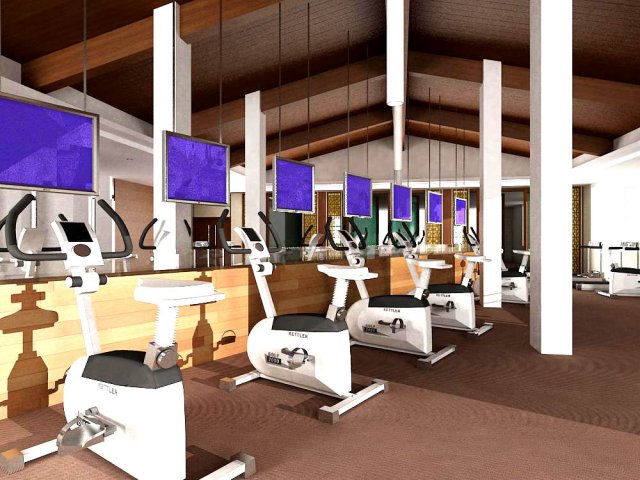 gym 11 Modelo 3D .c4d .max .obj .3ds .fbx .stl .blend 
