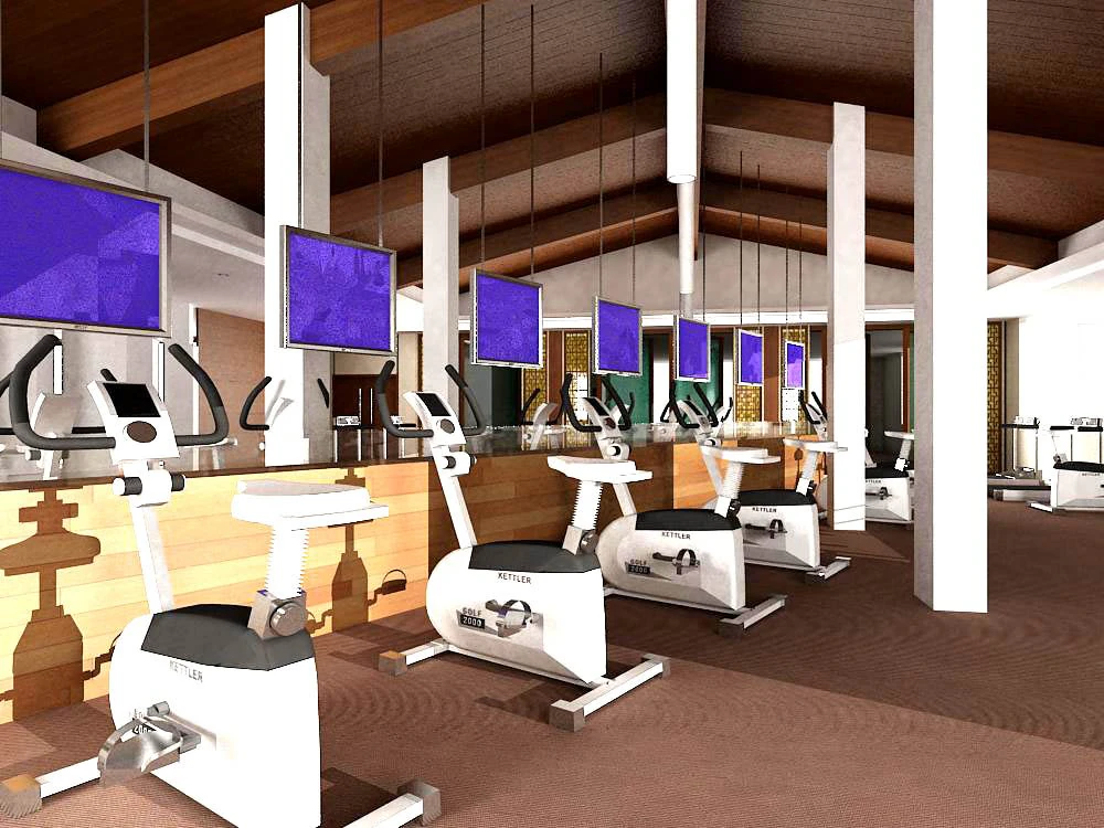 जिम 11 3D मॉडल .c4d .max .obj .3ds .fbx .stl .blend 