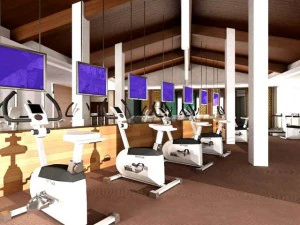 спортзал 11 3D Модель