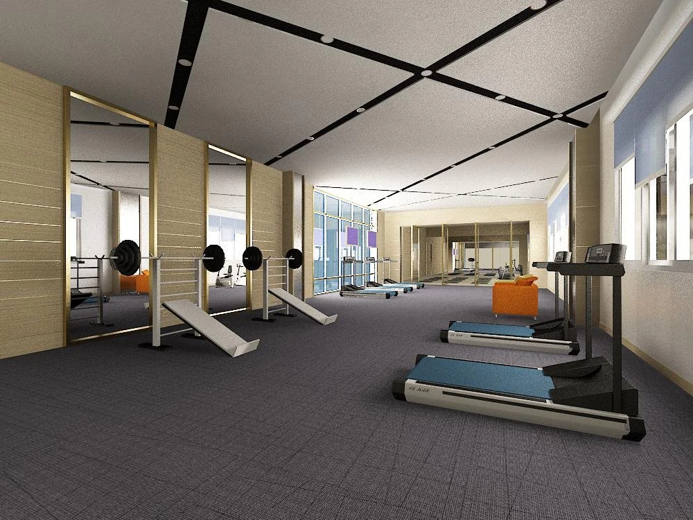 gym 13 3D Model .c4d .max .obj .3ds .fbx .stl .blend
