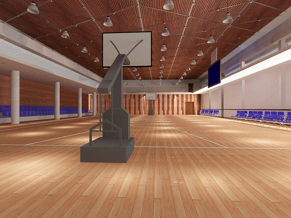 gym 12 3D Model .c4d .max .obj .3ds .fbx .stl .blend 