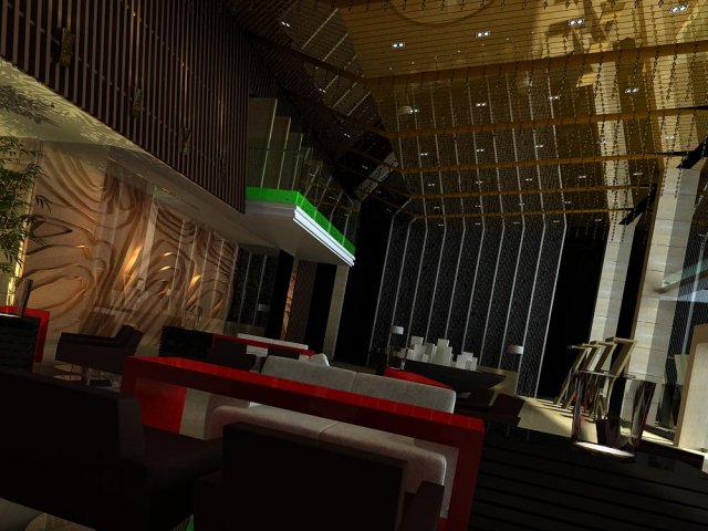 lobby16 3D 模型 .c4d .max .obj .3ds .fbx .stl .blend