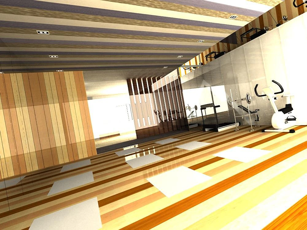 gym 14 3D Model .c4d .max .obj .3ds .fbx .stl .blend 