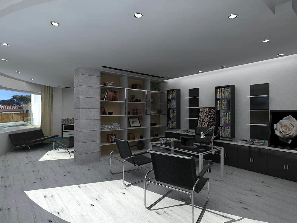 office 13 3D Model .c4d .max .obj .3ds .fbx .stl .blend 