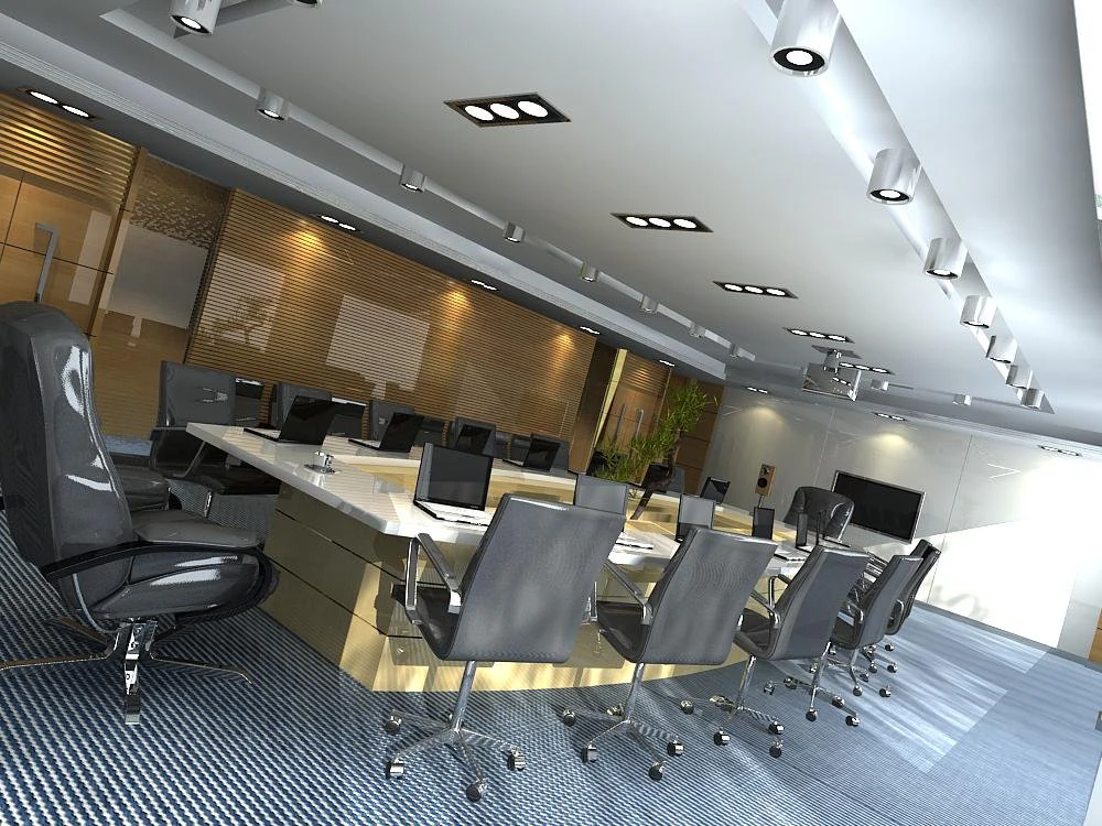 conference room 06 3D Model .c4d .max .obj .3ds .fbx .stl .blend 
