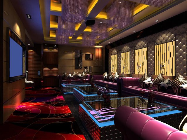 bar 009 Model 3D .c4d .max .obj .3ds .fbx .stl .blend 