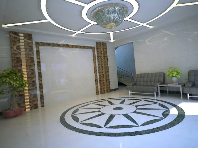 lobby13 3D 模型 .c4d .max .obj .3ds .fbx .stl .blend