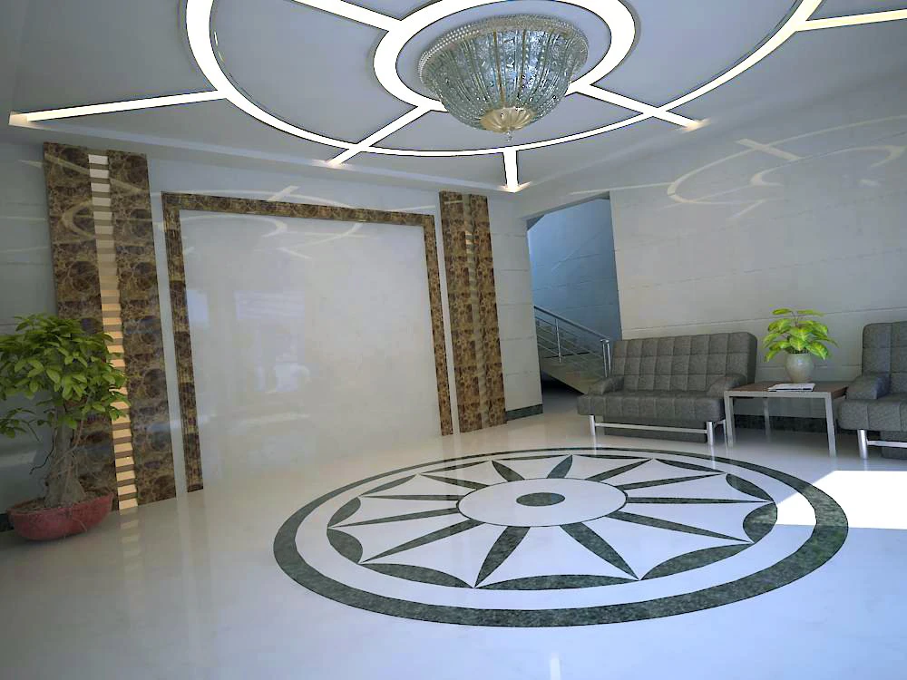 lobby13 3D Model .c4d .max .obj .3ds .fbx .stl .blend 