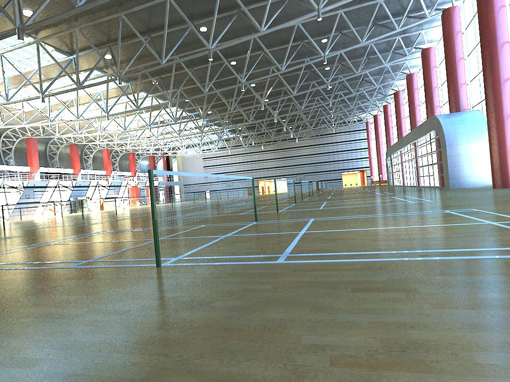 gym 08 3D Model .c4d .max .obj .3ds .fbx .stl .blend 