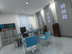office 18 3D Model
