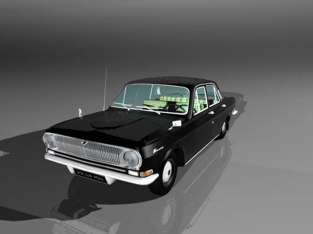 volga 3D Model .c4d .max .obj .3ds .fbx .stl .blend