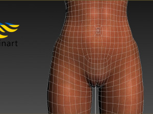 Female character Maria Ukraine Modelo 3D